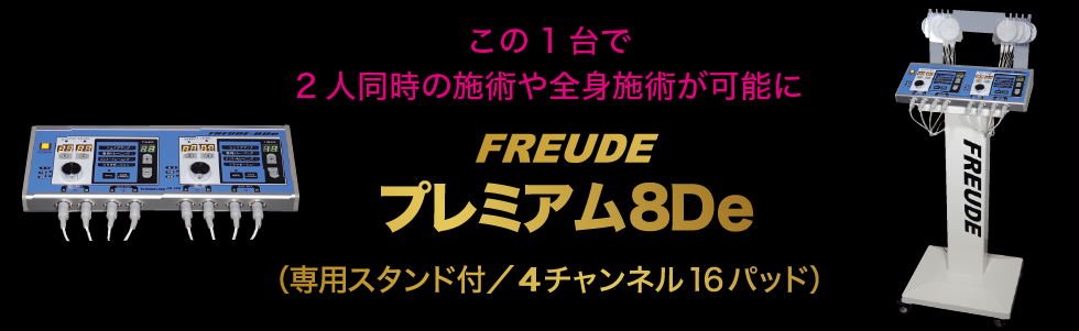 フロイデシリーズ エクラシア東京・大阪・奈良 複合高周波EMSで フロイデシリーズ エクラシア東京・大阪・奈良 複合高周波EMSで